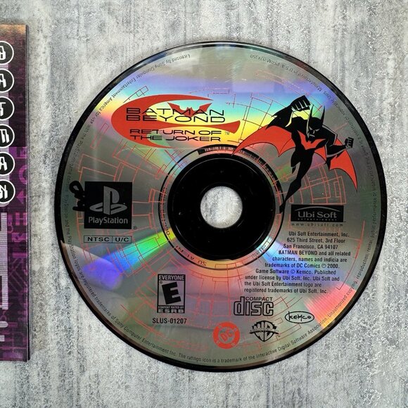 Batman Beyond: Return of the Joker Sony Playstation 1 PS1- Disc Only Tested - Picture 2 of 5